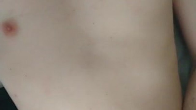 Shirtless twink rubs his nipples, jerks off, and cums!!!