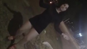 DRUNK BABE BEFORE SHE GETS FUCK
