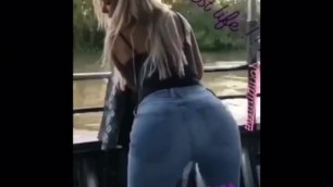 WWE Lana shaking her sexy ass