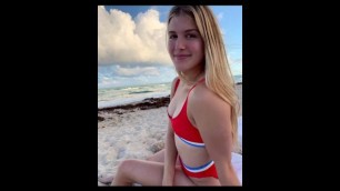 Jerk Off Challenge (Metronome/For Mobile) Quickie: Genie Bouchard