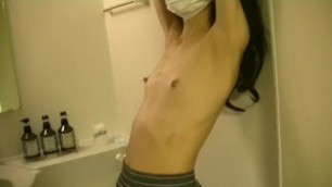 Asian Japanese Skinny Teen Posing Nude