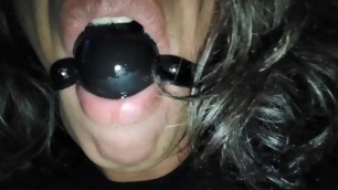 housewife crossdresser ball gag