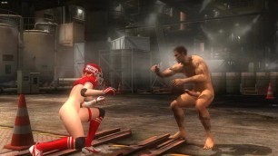 Sexy nude Tina fighting vs Vann Damm