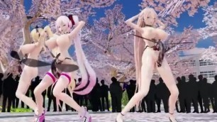 Busty Insect Girls Dance