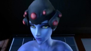 Widowmaker give's a lucky bastard a nude fucking time has sound