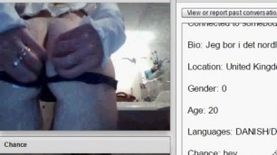 BLONDE DANISH GIRL ON CHATROULETTE