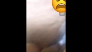 BBW play with wet pussy