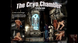 3D Girl vs Monster - Cryo Chamber - Comix