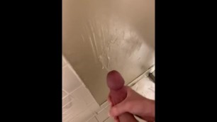Dumping a Load on a Cum Covered Wall