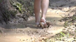 Summer Sandals Mud Bath