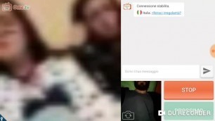 Italiane non credono al cazzone su omegle