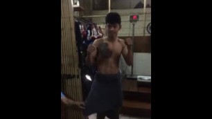Thai Boxer Naked Boxing Weigh In Exposed