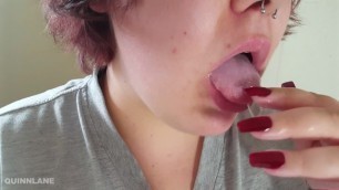Finger Sucking Oral Fixation PREVIEW - full vid on quinnlane.com