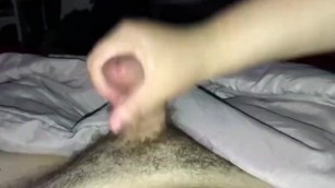 POV - sister jerks off stepbrother for fun