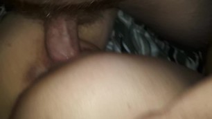 Daddy pumps me full of his cum