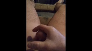 jerking off no cum shot