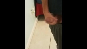 Teen jerking off while home alone