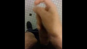 Cumming in a Public Bathroom ☺