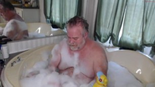 Tubby Daddy in the Tub