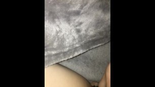 baby makes herself cum all over her fingers