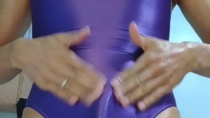Leohex Purple swimsuit pleasure