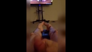 White boi cums while praying to Black Cock