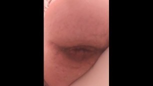 Kyle reinhardt birthing a huge dildo from his wrecked cunt