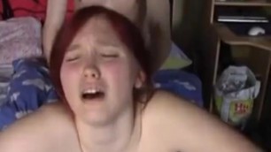 Redhead German Teen Massive Tits