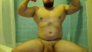 Muscle Jerking on Cam