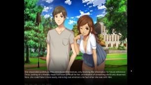 Crimson Gray Dusk and Dawn gameplay | Visual Novel