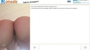 OMEGLE #5 Beauty Fingers Pussy and Ass