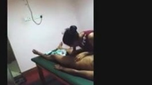 Indian Massage Parlour Girl Gives Happy Ending BJ and Handjob