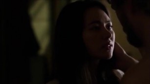 Iron Fist - Colleen and Dany kissing