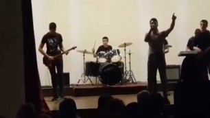 A.G.A.M. performs popular song and make many girls in the hall wet