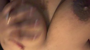 My step daughter sent me a video of her Natural titties