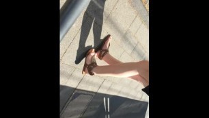 candid feet || short clip