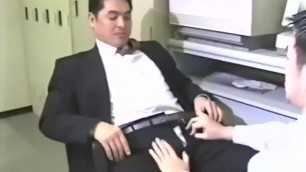japanese  suit  man  make  sex  in  office