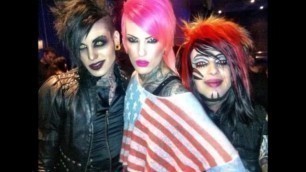 Jeffree Star fucks two emo twinks