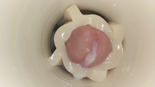 Moaning and cumming inside my fleshlight