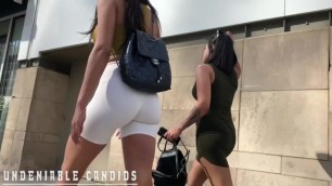 Latina In Yoga Shorts Get Recorded - UNDENIABLE CANDID BOOTY 2