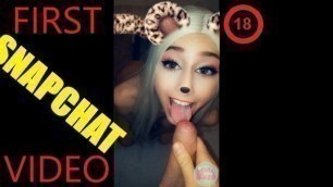 Snapchat video I suck my bro 'till he cums