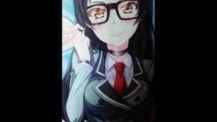 Cumshot on Dakimakura Shimoneta Ayame Kajou 4