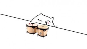 Bongo Cat plays the Mario Theme Song