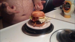 Makin Bangin Bacon Cheddin Burger