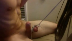 extreme hot muscle ballbusting tied balls