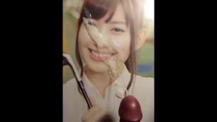 Cum Tribute to Japanese girl