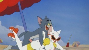 Tom fucks Toodles Galore on a beach | Tom and Jerry Porn Parody by Sfan