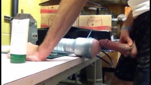 Fleshlight quickie at work!!