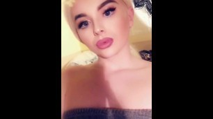 BARELY LEGAL 18 YEAR OLD SHEMALE SHOWS SEXY COCK