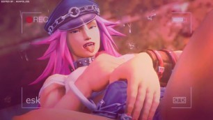 STREET FIGHTER FUTA POISON SELF CUM (EXTENDED) DISCO PARTY MODE
